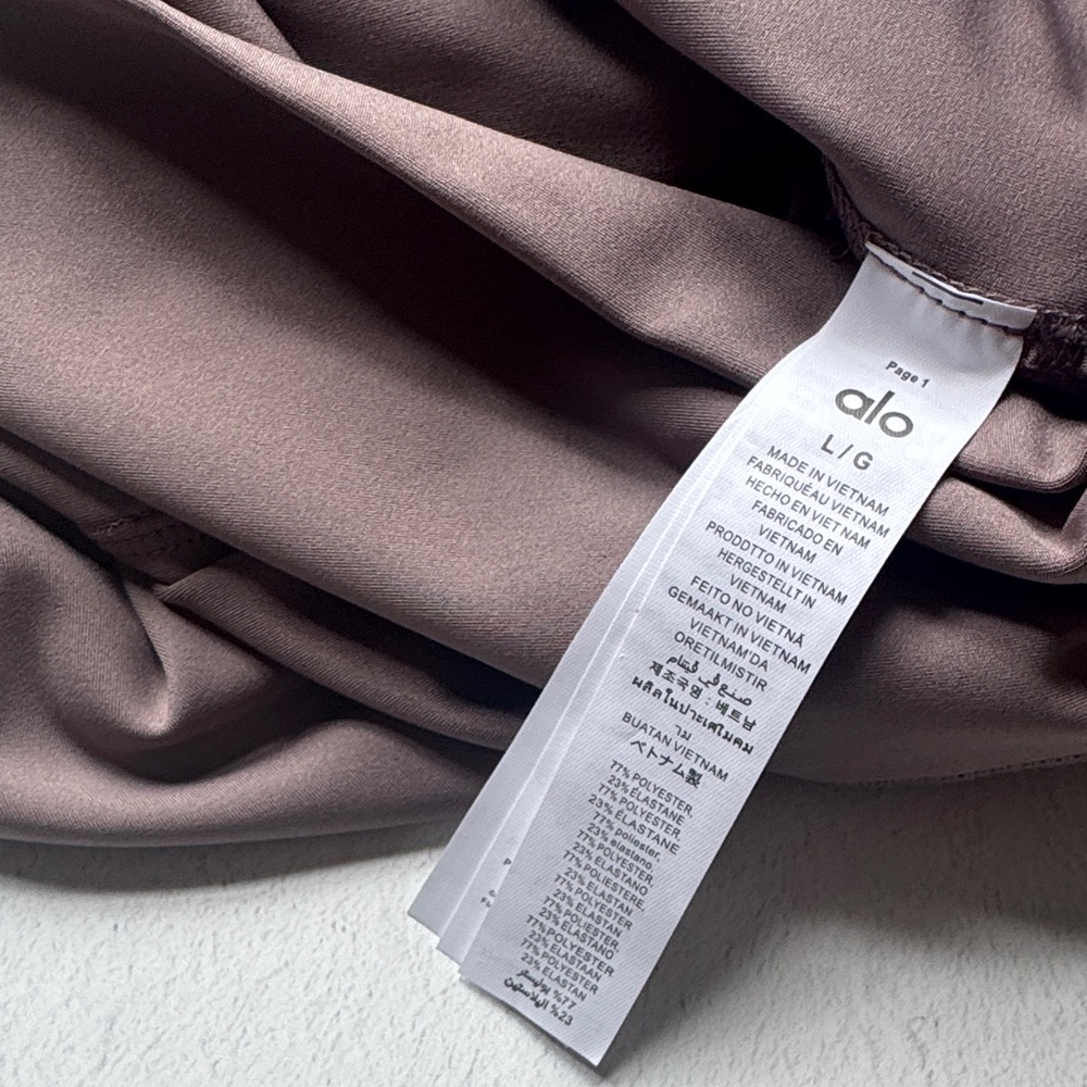 ALO Yoga High Waist Airlift Legging 7/8 Mushroom 🍄‍🟫 - Picture 12 of 13